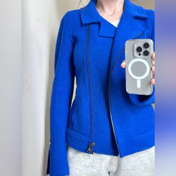 TAHARI Women’s Blue Jacket in XS - Picture 3 of 12